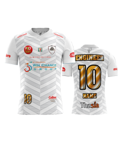 เสื้อพิมพ์ลาย คอวี