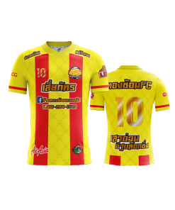 เสื้อพิมพ์ลาย คอวี