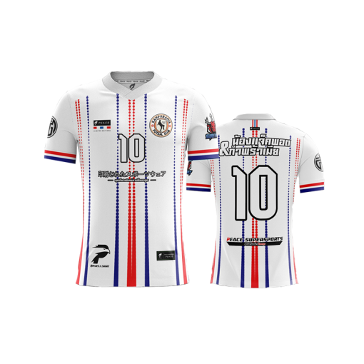 เสื้อพิมพ์ลาย คอวี