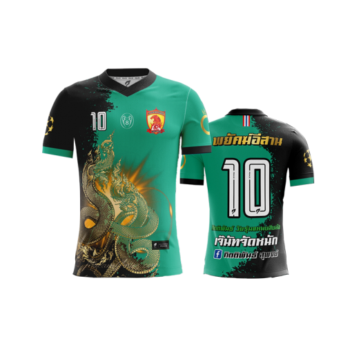 เสื้อพิมพ์ลาย คอวี