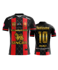 เสื้อพิมพ์ลาย คอวี
