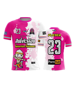 เสื้อพิมพ์ลาย คอกลม