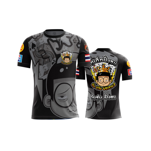 เสื้อพิมพ์ลาย คอกลม