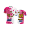 เสื้อพิมพ์ลาย คอวี