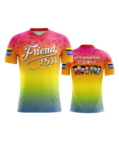 เสื้อพิมพ์ลาย คอวี