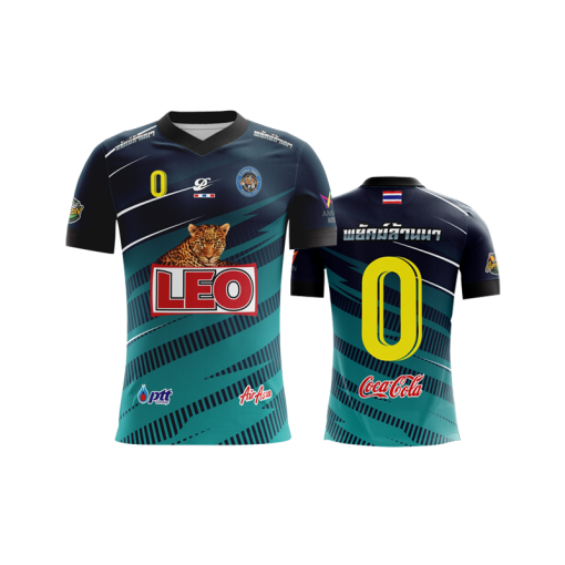 เสื้อพิมพ์ลาย คอวี
