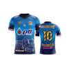 เสื้อพิมพ์ลาย คอวี