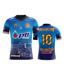 เสื้อพิมพ์ลาย คอวี