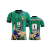 เสื้อพิมพ์ลาย คอวี