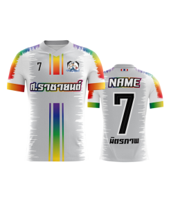 เสื้อพิมพ์ลาย คอวี