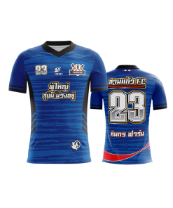 เสื้อพิมพ์ลาย คอวี